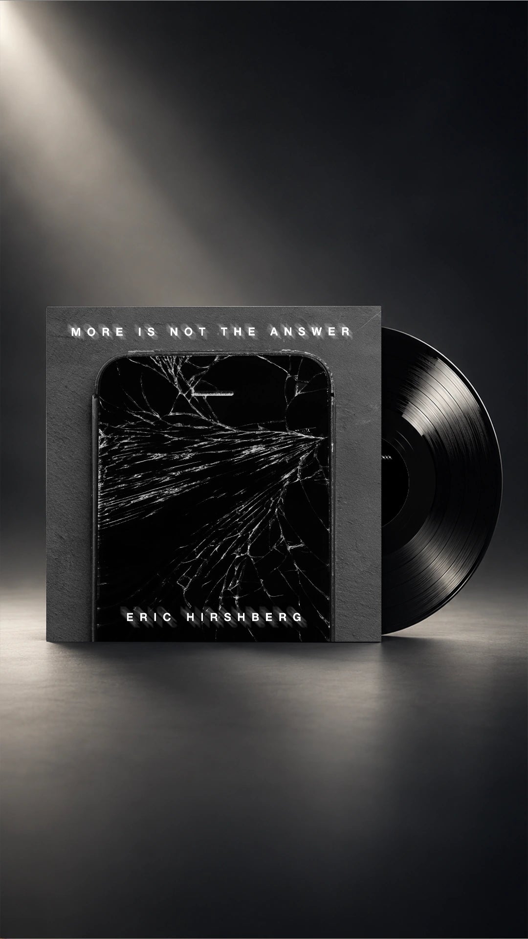 Vinyl presentation of More Is Not The Answer